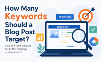How Many Keywords Should a Blog Post Target