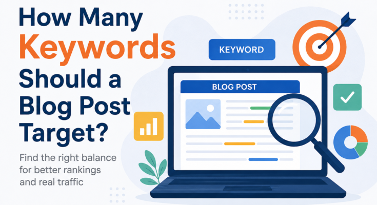 How Many Keywords Should a Blog Post Target