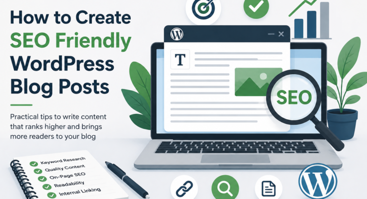 How to Create SEO Friendly WordPress Blog Posts
