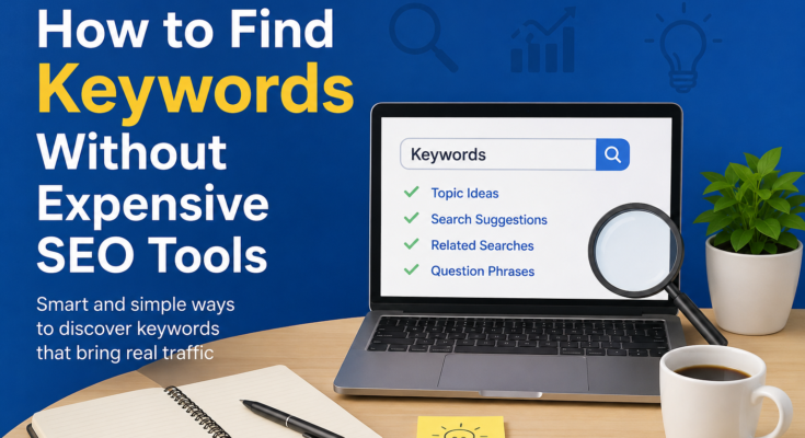 How to Find Keywords Without Expensive SEO Tools