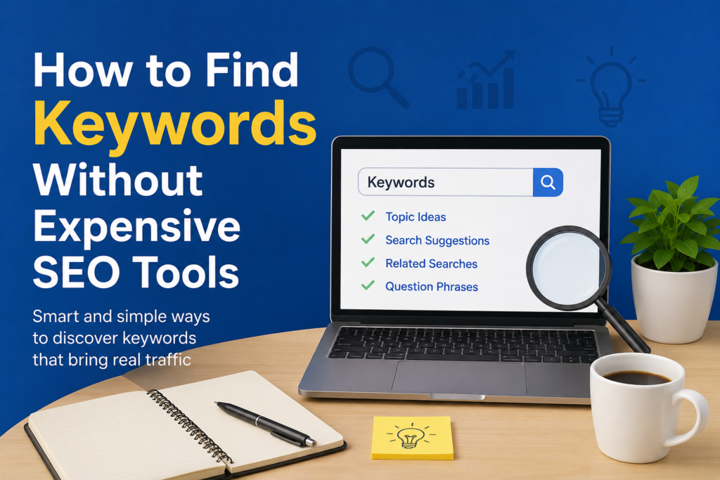How to Find Keywords Without Expensive SEO Tools
