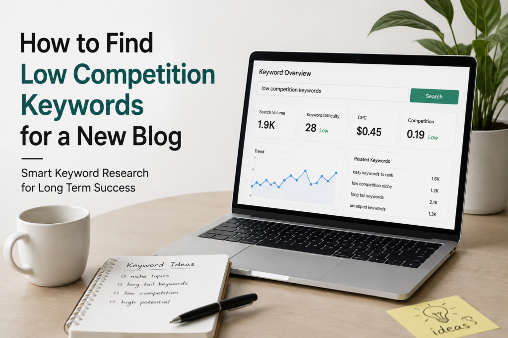 How to Find Low Competition Keywords for a New Blog