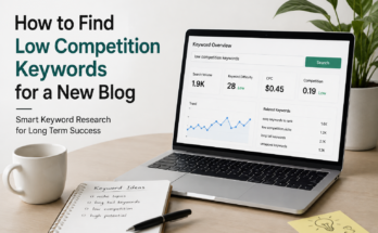 How to Find Low Competition Keywords for a New Blog