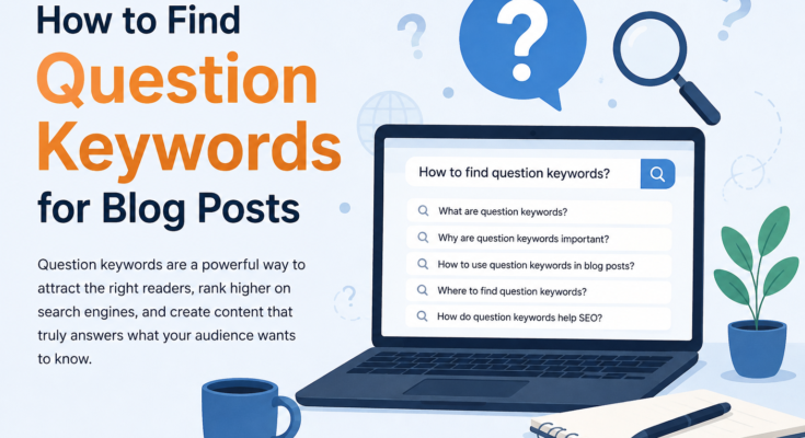How to Find Question Keywords for Blog Posts