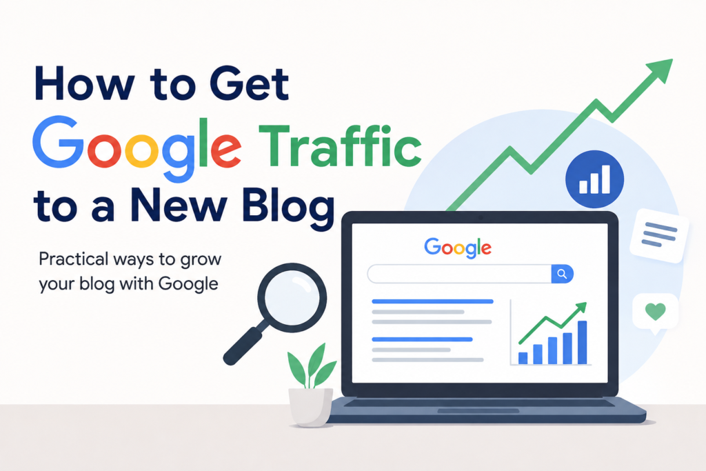 How to Get Google Traffic to a New Blog