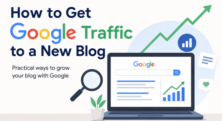 How to Get Google Traffic to a New Blog