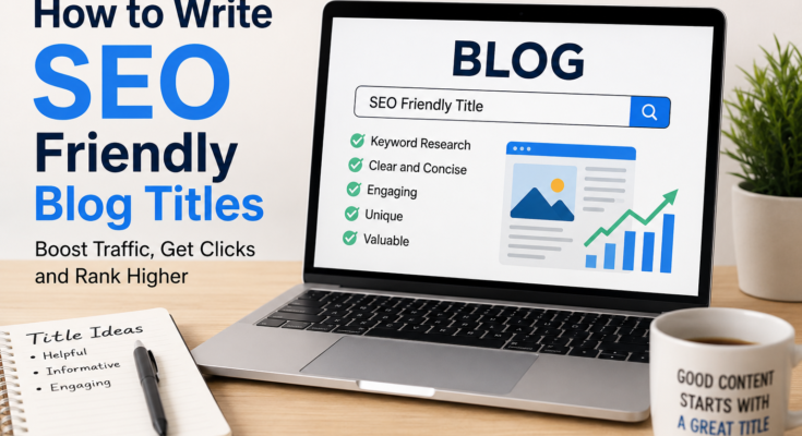 How to Write SEO Friendly Blog Titles