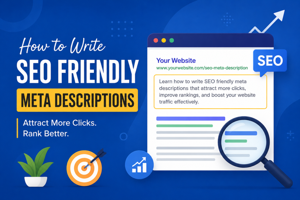 How to Write SEO Friendly Meta Descriptions