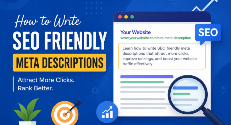 How to Write SEO Friendly Meta Descriptions